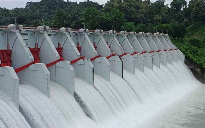 খুলে দেওয়া হলো কাপ্তাই বাঁধের সব জলকপাট
