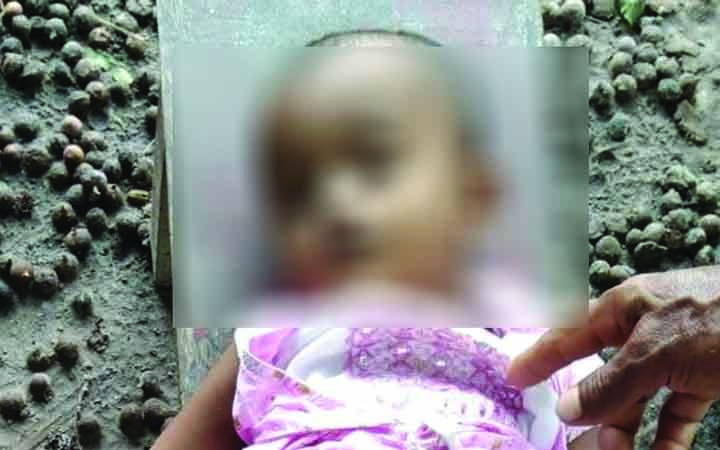 মায়ের কোল থেকে ছিটকে পড়ে প্রাণ গেল শিশুর