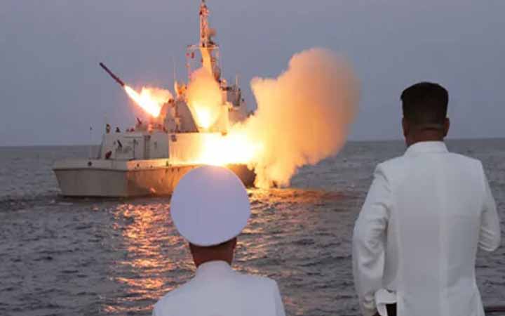 উত্তর কোরিয়া হলুদ সাগরে ক্ষেপণাস্ত্র নিক্ষেপ করলো