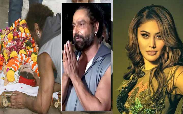 শেফালির বিদায়বেলায় ফটোসাংবাদিকদের ‘হাতজোড় করে’ যা বললেন স্বামী