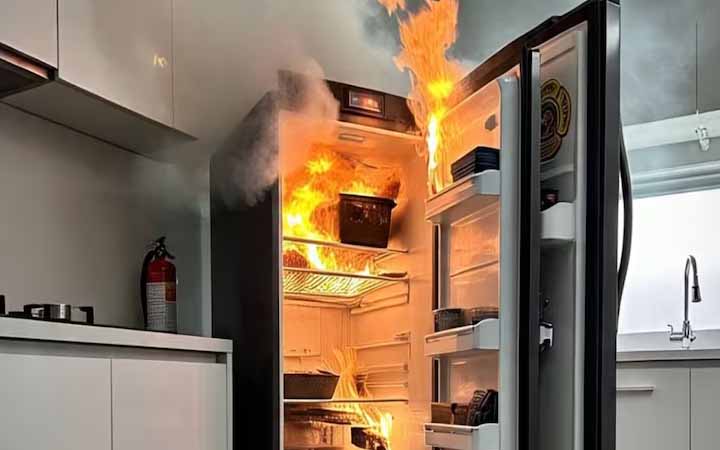 কিছু ভুলে হতে পারে আপনার ফ্রিজের বিস্ফোরণ!