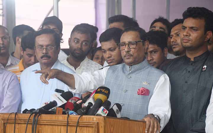 ইউনূসের বিরুদ্ধে মামলা আ.লীগ নয়, বঞ্চিত শ্রমিকরা করেছে: ওবায়দুল কাদের