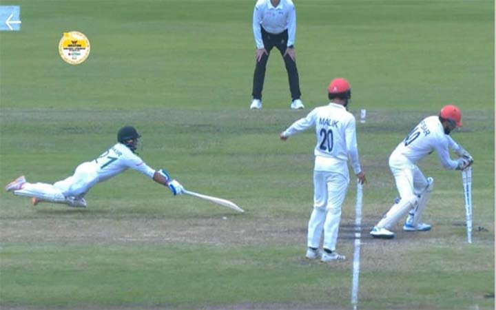 জাকিরের রান আউটে আফগানিস্তানের স্বস্তি