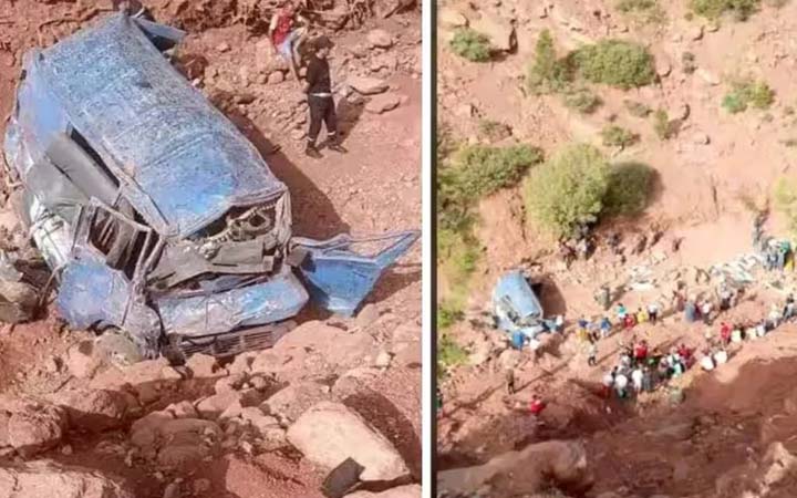 মরক্কোতে সড়ক দুর্ঘটনায় ২৪ জনের প্রাণহানি