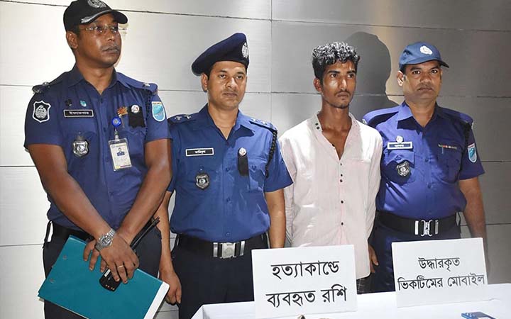রাজবাড়ীতে রুনা হত্যার তিন আসামি গ্রেফতার