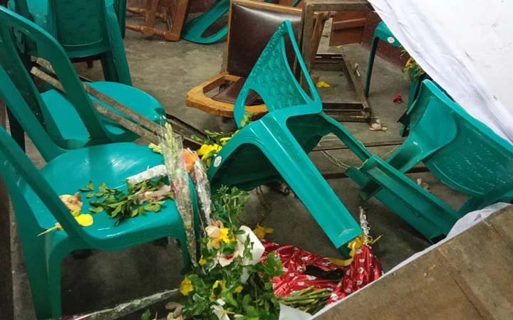 মুন্সীগঞ্জ জাতীয় পার্টির পরিচিতি সভায় দুই গ্রুপের সংঘর্ষ