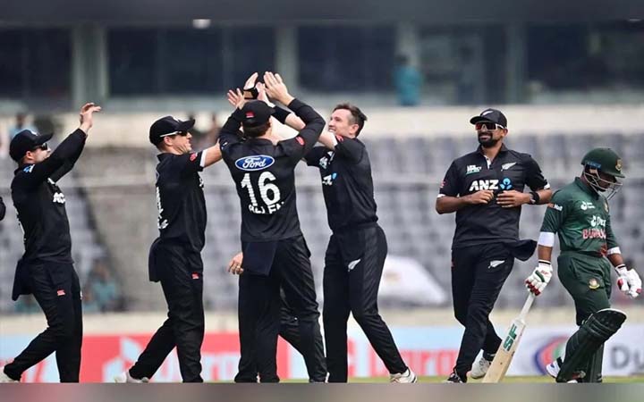 ১৫ বছর পর দেশের মাটিতে নিউজিল্যান্ডের কাছে ওয়ানডে সিরিজ হারল বাংলাদেশ