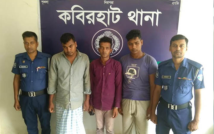 অপহরণের ৪দিন পর কিশোরী উদ্ধার, গ্রেফতার-৩