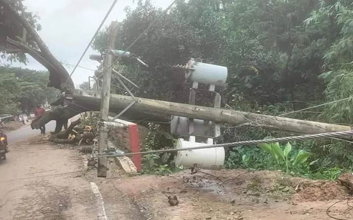 মিধিলির প্রভাবে ৩০ লাখ গ্রাহক এখনো বিদ্যুৎ বিচ্ছিন্ন