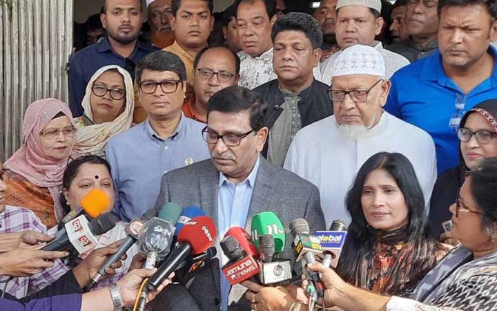 ১৪ দলীয় জোটের শরিকদের যথাযথ মূল্যায়ন হবে : হানিফ