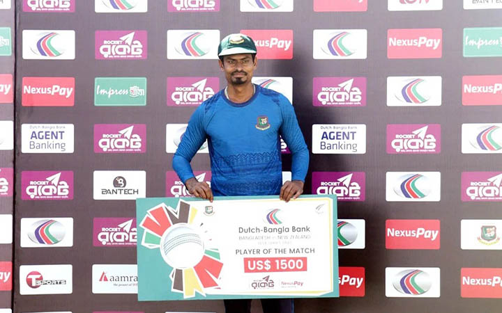 যা বললেন ম্যাচসেরা তাইজুল