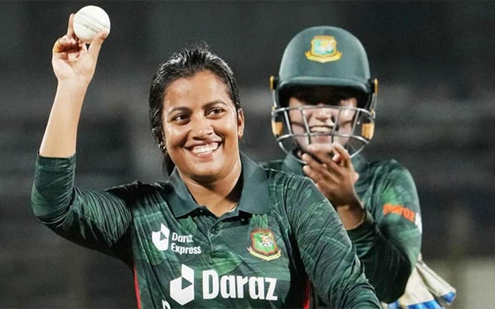 ক্রিকইনফোর বর্ষসেরা ওয়ানডে দলে বাংলাদেশের নাহিদা