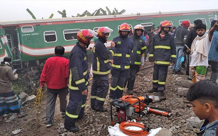 গাজীপুরে ট্রেন দুর্ঘটনা তদন্তে ১২ সদস্যের কমিটি গঠন