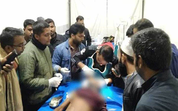 টাঙ্গাইলে নৌকার মিছিলে গুলি, যুবলীগ নেতাসহ আহত ৩