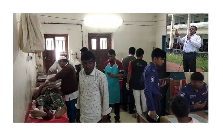 এমপির সঙ্গে শুভেচ্ছা বিনিময় করতে যাওয়ায় ৭ কর্মীকে কু`পিয়ে জ`খম