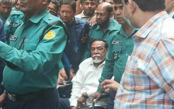 আদালতে আত্মসমর্পণ, কারাগারে মেজর হাফিজ