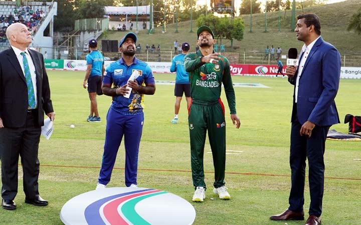 সিরিজ নির্ধারণী ম্যাচে টস জিতে ফিল্ডিংয়ে বাংলাদেশ
