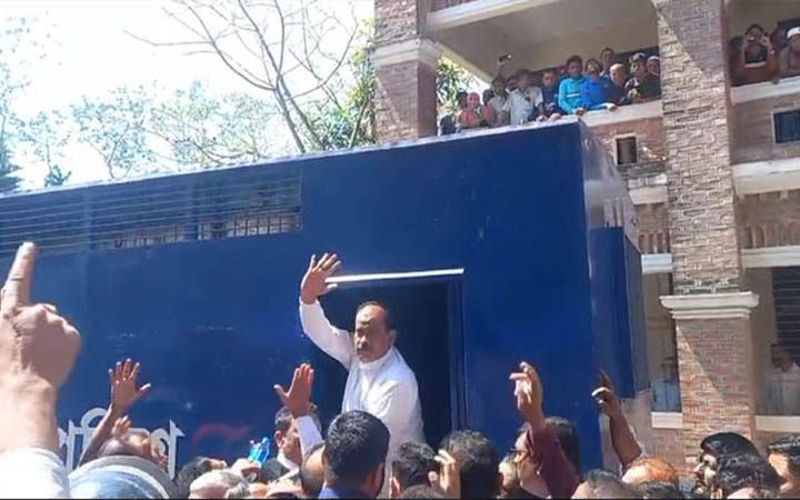 জামিন নামঞ্জুর, বিএনপি নেতা খায়ের কারাগারে