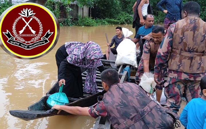 প্রধান উপদেষ্টার ত্রাণ তহবিলে এক দিনের বেতন দিল বিজিবি