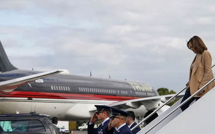 নির্বাচনী প্রচারণা ফেলে হঠাৎ নিউইয়র্কে কমলা, নেপথ্যে যে কারণ