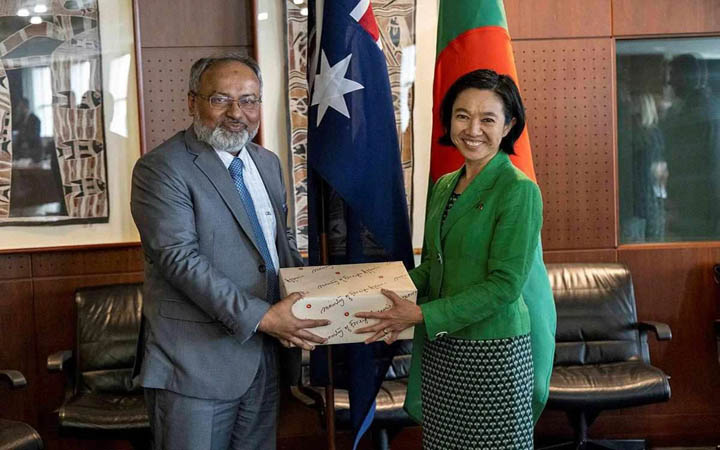 অস্ট্রেলিয়া ও বাংলাদেশ আরও ঘনিষ্ঠভাবে কাজ করতে আগ্রহী