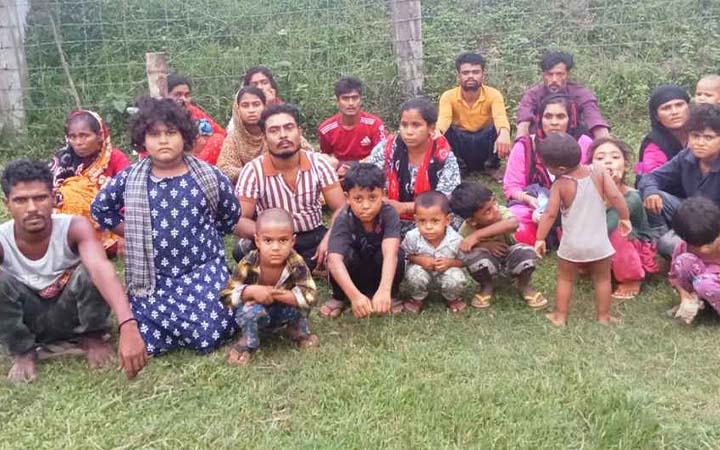 মৌলভীবাজারের ২ উপজেলা দিয়ে ৭১ জনকে পুশইন