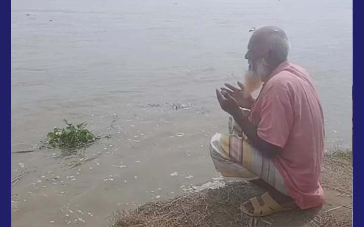 পদ্মার ভাঙনে হুমকির মুখে ফরিদপুরের নর্থচ্যানেল ইউনিয়ন