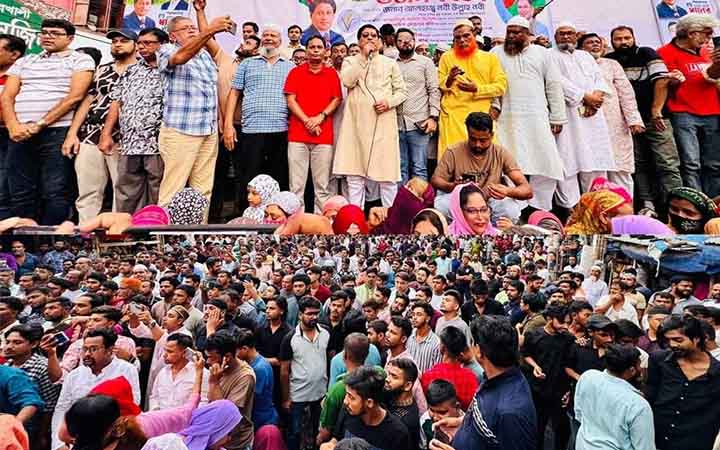 মানুষের ভোটের অধিকার ফিরিয়ে দিতে বিএনপি অঙ্গীকারবদ্ধ : নবীউল্লাহ নবী