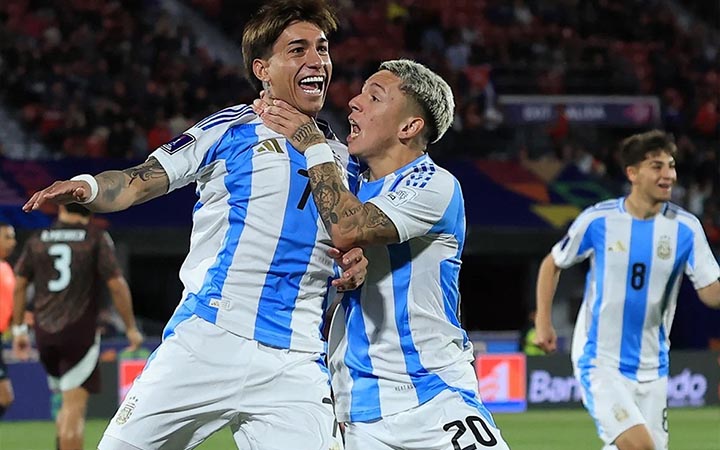 মেক্সিকোকে উড়িয়ে অনূর্ধ্ব-২০ বিশ্বকাপের সেমিতে আর্জেন্টিনা