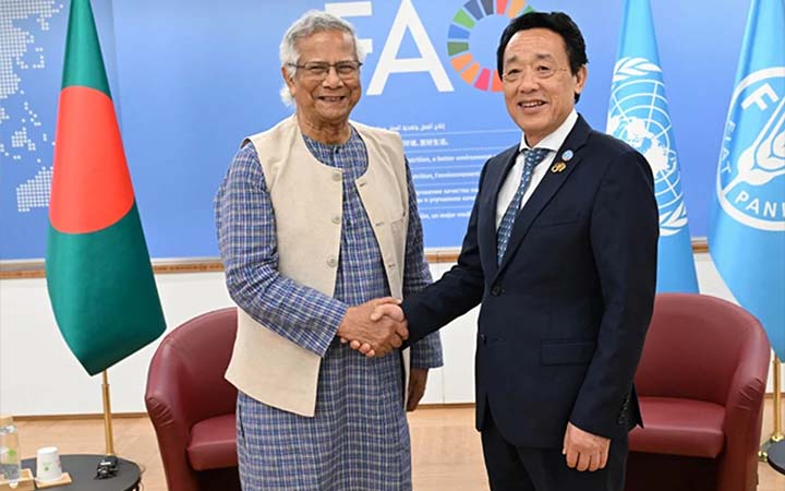 বাংলাদেশের গভীর সমুদ্রে মৎস্য আহরণে সহায়তার আশ্বাস এফএও মহাপরিচালকের