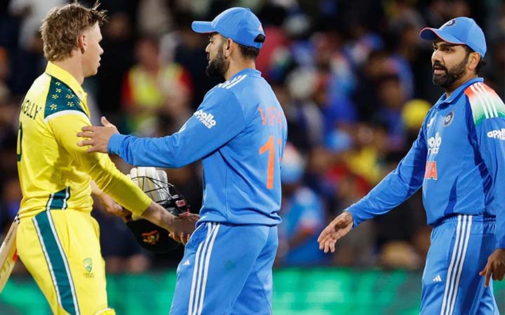 এক ম্যাচ হাতে রেখে ভারতের বিপক্ষে সিরিজ জিতল অস্ট্রেলিয়া