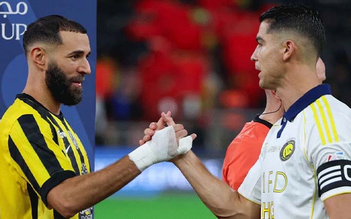 রোনালদোদের বিদায় করে কোয়ার্টারে বেনজেমারা