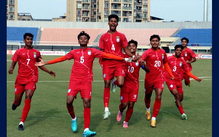 শ্রীলঙ্কাকে ৫ গোলে উড়িয়ে দিল বাংলাদেশ