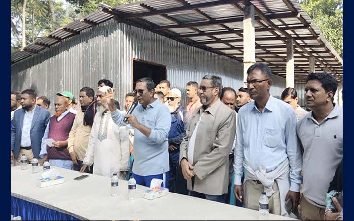 চাঁদপুর সদরে ধানের শীষের পক্ষে শেখ মানিকের গণসংযোগ