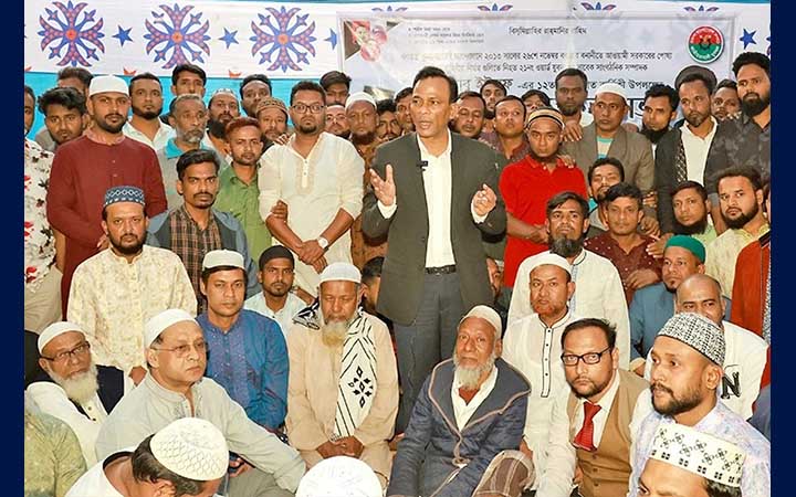 বগুড়ায় যুবদল নেতার মৃত্যুবার্ষিকী পালন