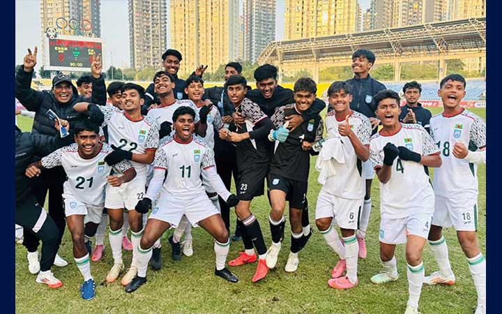 বাহরাইনকে হারিয়ে টানা ৪ জয় বাংলাদেশের