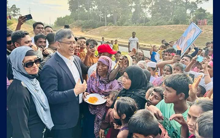 ১৭ বছর পর নিজ নির্বাচনী এলাকায় গণসংযোগে সালাহউদ্দিন আহমদ