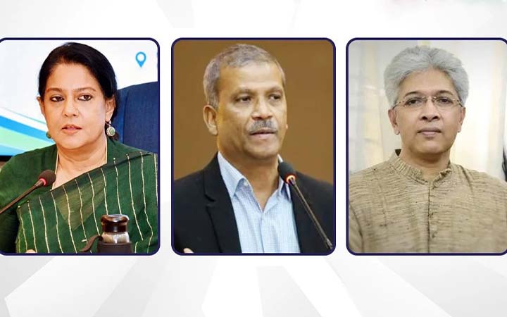 তিন উপদেষ্টাকে আসিফ মাহমুদ ও মাহফুজ আলমের দফতর বণ্টন