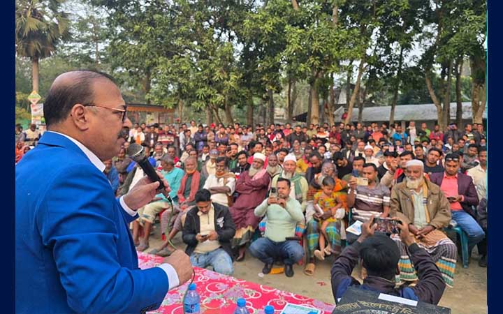 শার্শায় বেগম জিয়ার সুস্থতা কামনায় দোয়া ও গণসংযোগ