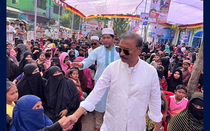 লাকসামে বিএনপি প্রার্থীর উঠান বৈঠক