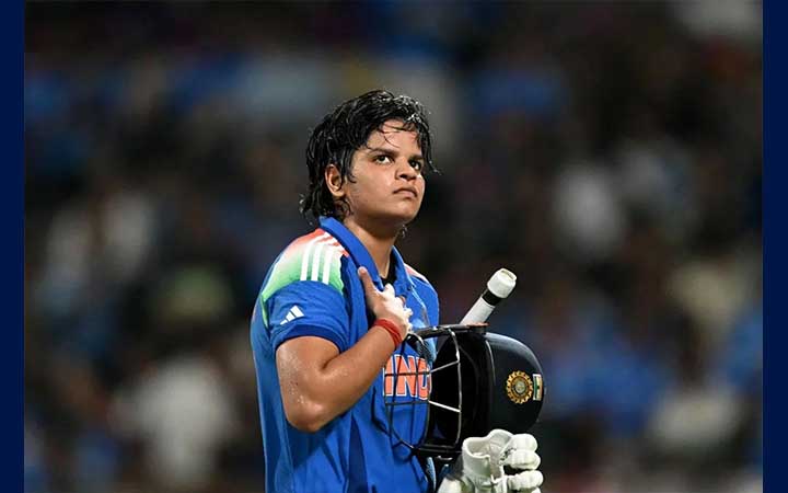 আইসিসির মাসসেরা নারী ক্রিকেটার শেফালি