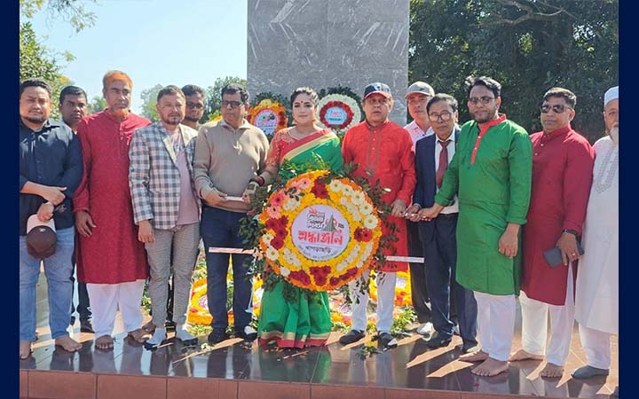 খাগড়াছড়িতে নানা কর্মসূচির মধ্য দিয়ে বিজয় দিবস উদযাপন