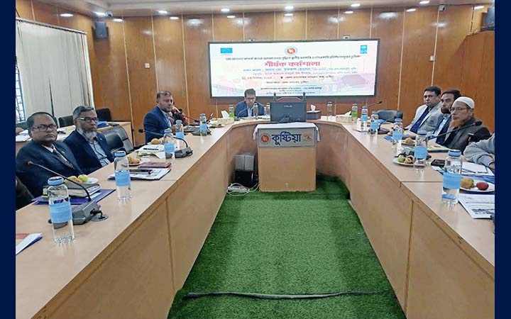 কুষ্টিয়ায় গ্রাম আদালত সম্পর্কে জনসচেতনতা বৃদ্ধিতে কর্মশালা