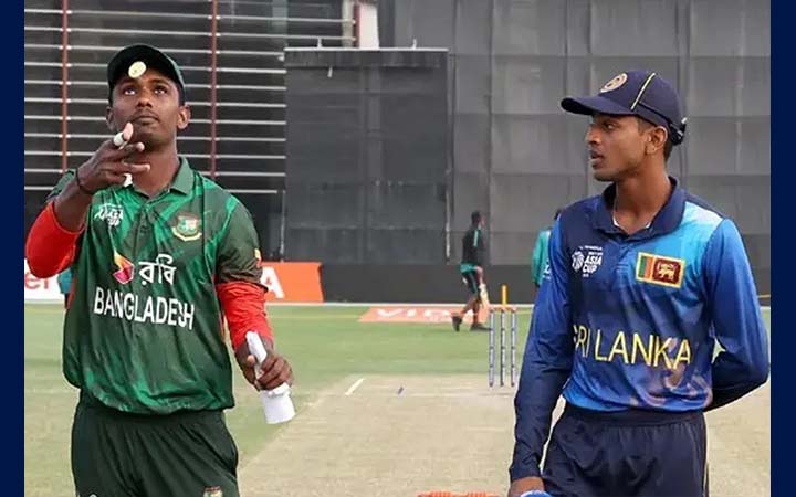 শ্রীলঙ্কার বিপক্ষে টস হেরে ব্যাটিংয়ে বাংলাদেশ