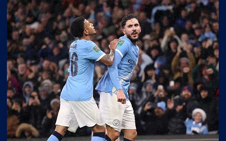 ব্রেন্টফোর্ডকে হারিয়ে সেমিতে ম্যানসিটি