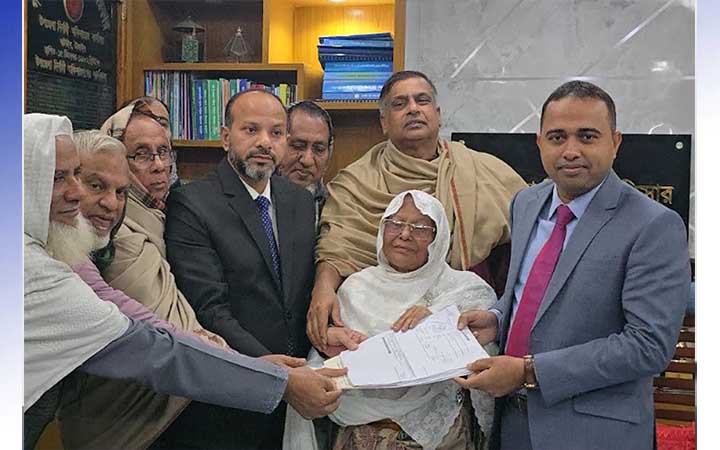 টাঙ্গাইল-৩ আসনে বিএনপি প্রার্থীর মনোনয়নপত্র দাখিল