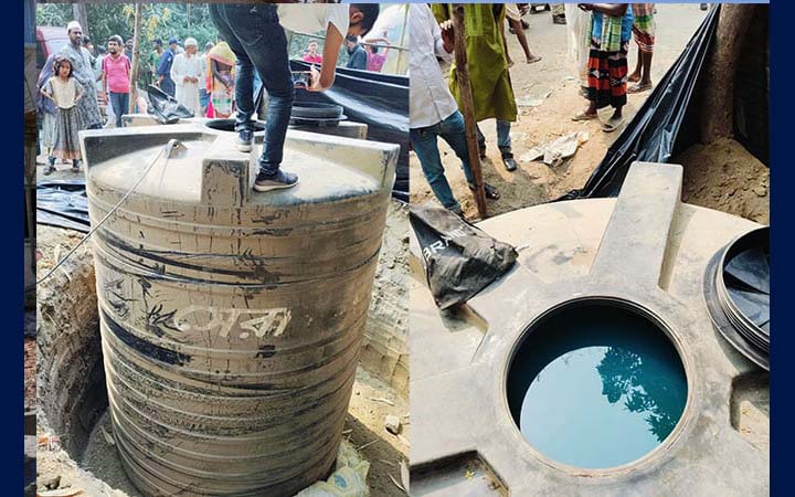 মাটির নিচে পানির ট্যাংকে ১০ হাজার লিটার তেল মজুত, ভ্রাম্যমাণ আদালতের অর্থদণ্ড