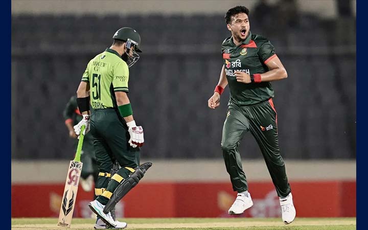 রোমাঞ্চকর লড়াইয়ে পাকিস্তানকে হারিয়ে সিরিজ জিতল বাংলাদেশ