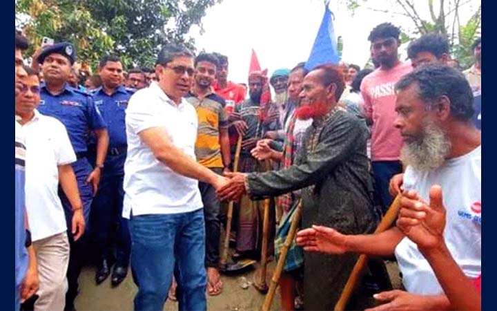 বিলহামলা খাল জিয়াউর রহমানের দূরদর্শী উদ্যোগের স্মারক: প্রতিমন্ত্রী মীর শাহে আলম