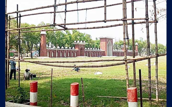 দেশের বৃহত্তম ঈদের জামাত অনুষ্ঠিত হবে গোর-এ শহীদ ময়দানে